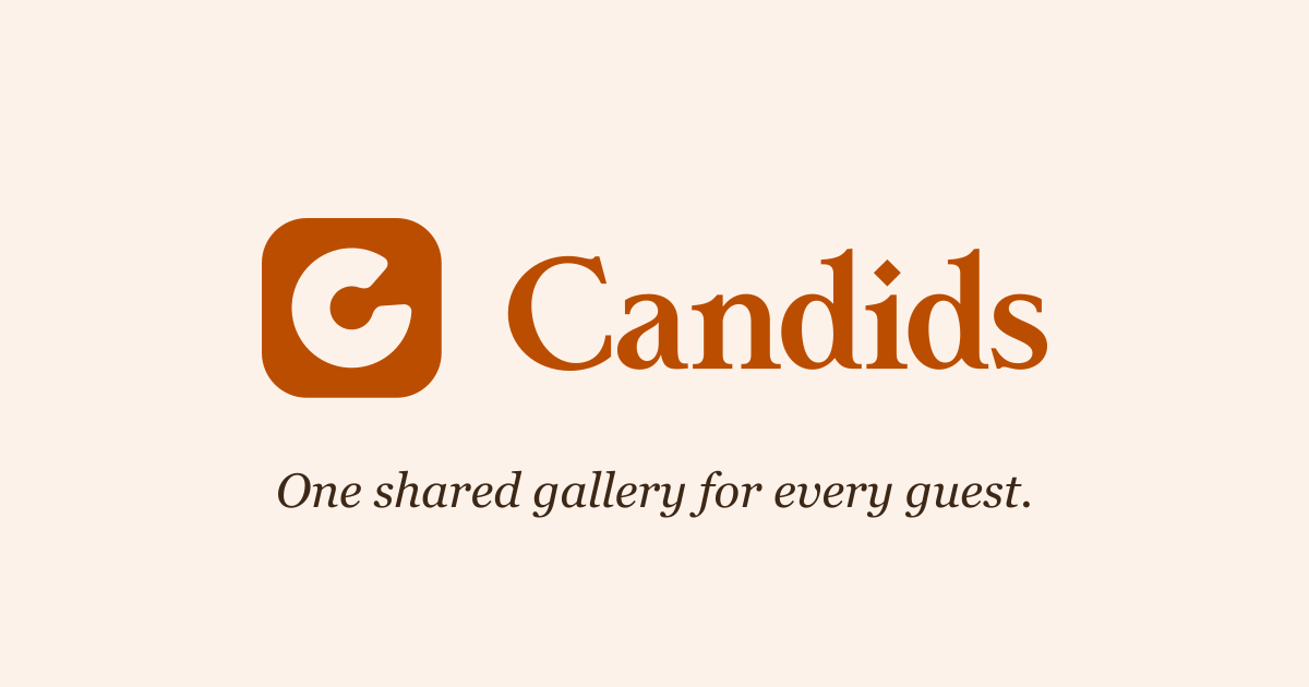 Candids — one shared gallery for every guest